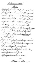 Geburtsurkunde Wihelm Happes: Gemeinde Dossenheim 1870 Nr. 4