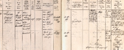 Friedenstammrolle PiBtl 13, Ulm: Bd. 124 Jahrgang 1899 Nr. 43 (Quelle: HStA Stuttgart M453)